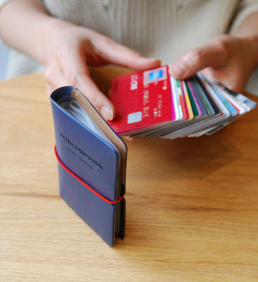 PLEPIC - Extra Card Book - 30 Slots Credit Card Case - Credit Card Holder