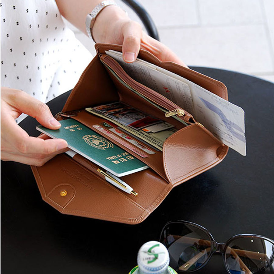 PLEPIC - Travel Collector - Travel Organizer Wallet Passport Holder